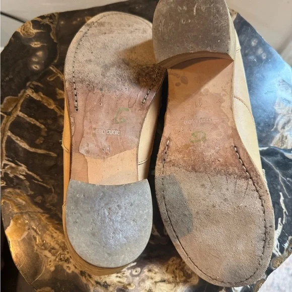 Swedish Hasbbens Tan Tassel Loafers - Picture 3 of 6